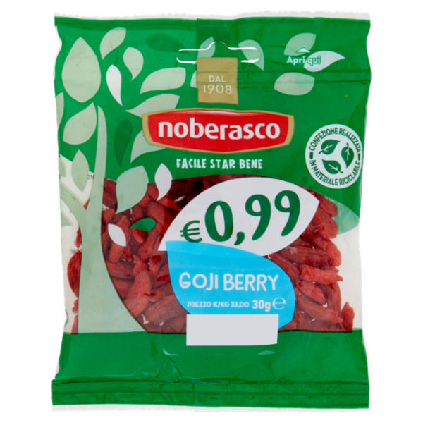 noberasco € 0,99 Goji Berry 30 g
