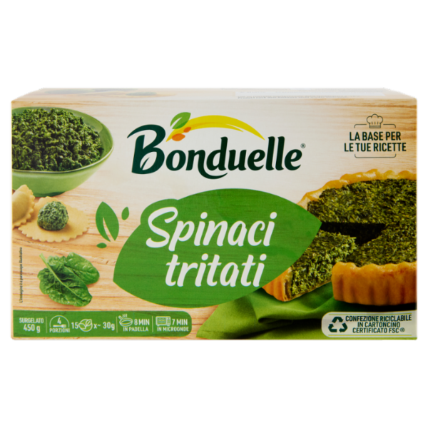 Bonduelle Spinaci tritato Surgelato 450 g