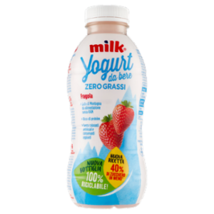 Milk Yogurt Da Bere Zero Grassi Fragola 500 g