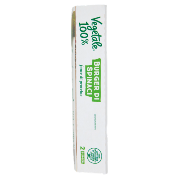 Vegetale 100% 2 Burger di Spinaci 160 g