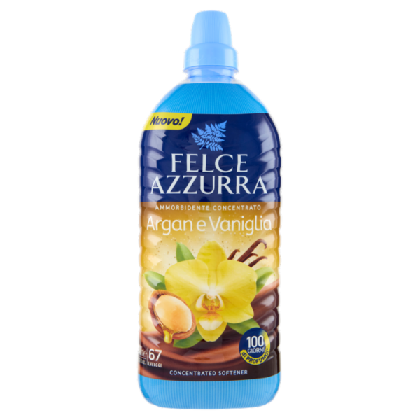 Felce Azzurra Ammorbidente Concentrato Argan e Vaniglia 1340 ml