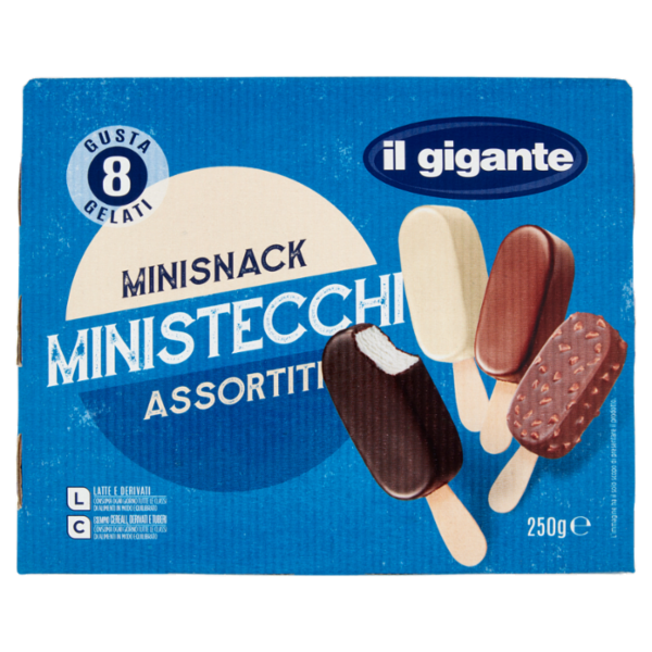 IL GIGANTE Ministecchi Assortiti 8 x 31 g