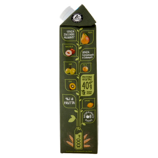 Valfrutta Frullato Proteico Pera Mela Nocciola 1000 ml
