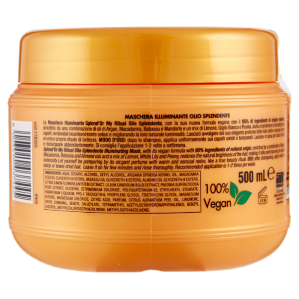 Splend'Or Maschera Illuminante Olio Splendente My Ritual 500 mL