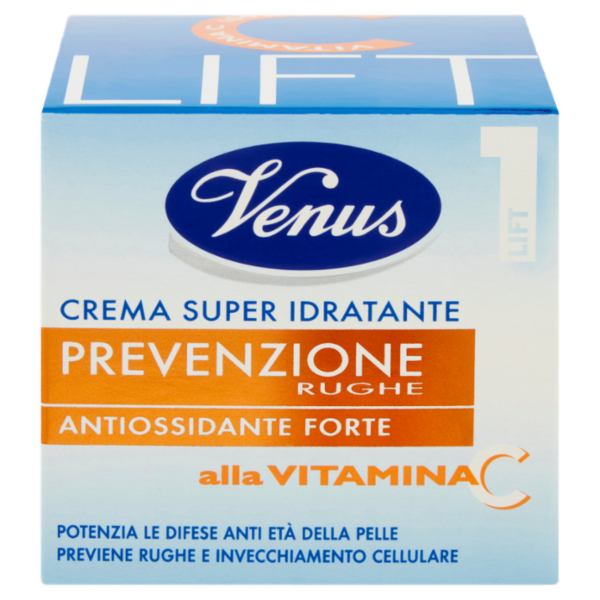 Venus Crema Super Idratante Prevenzione Rughe Antiossidante Forte 50 mL
