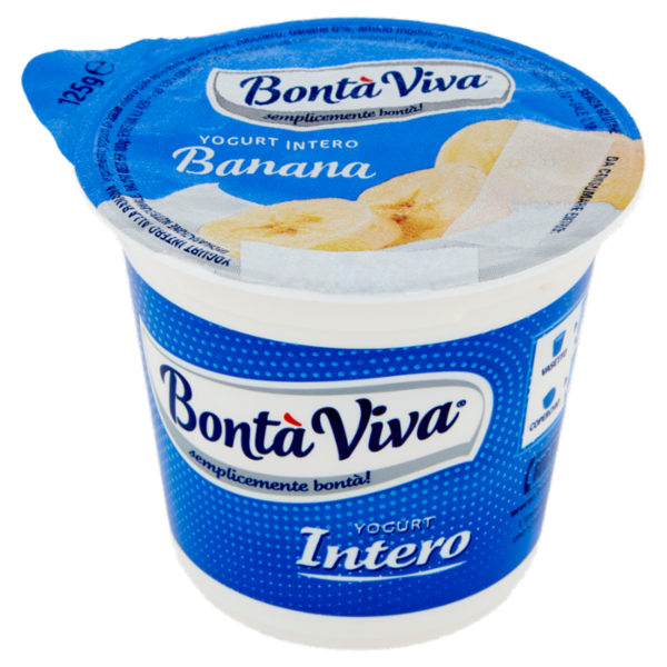 Bontà Viva Yogurt Intero Banana 125 g