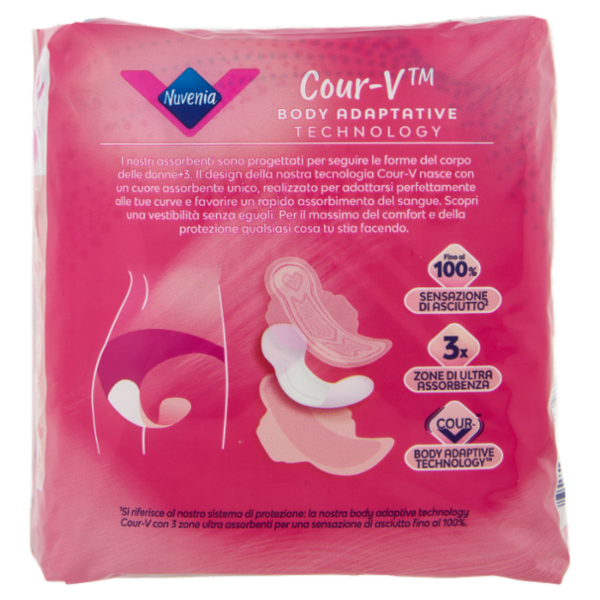 Nuvenia V-Protection Ultra Lungo+ con Ali 12 pz