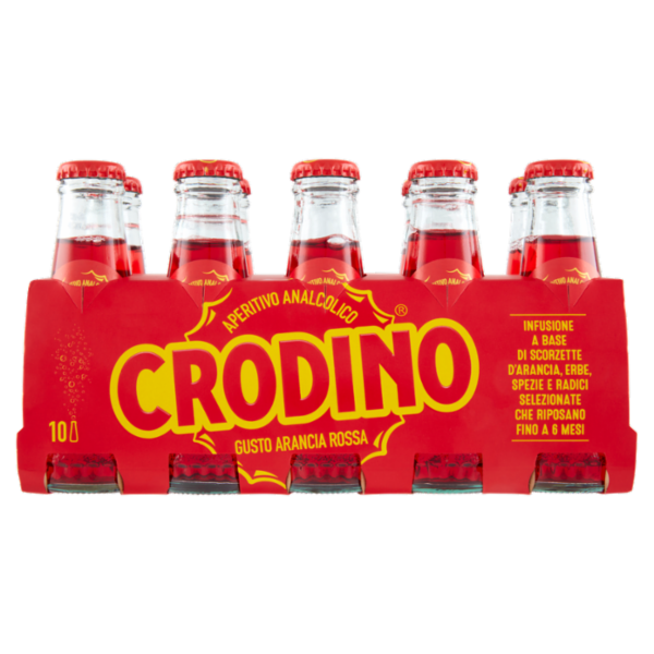 Crodino Gusto Arancia Rossa 10 x 10 cl