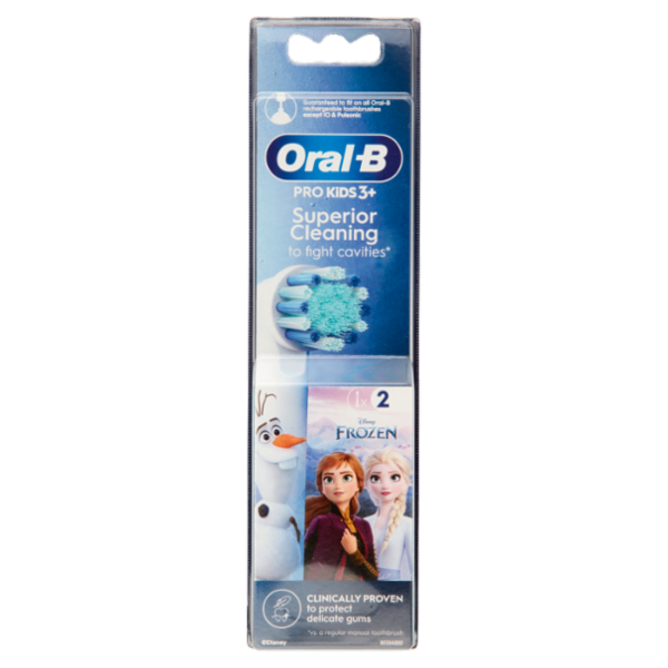 Oral-B Testine di Ricambio per Spazzolino Elettrico Disney Frozen 2 pz