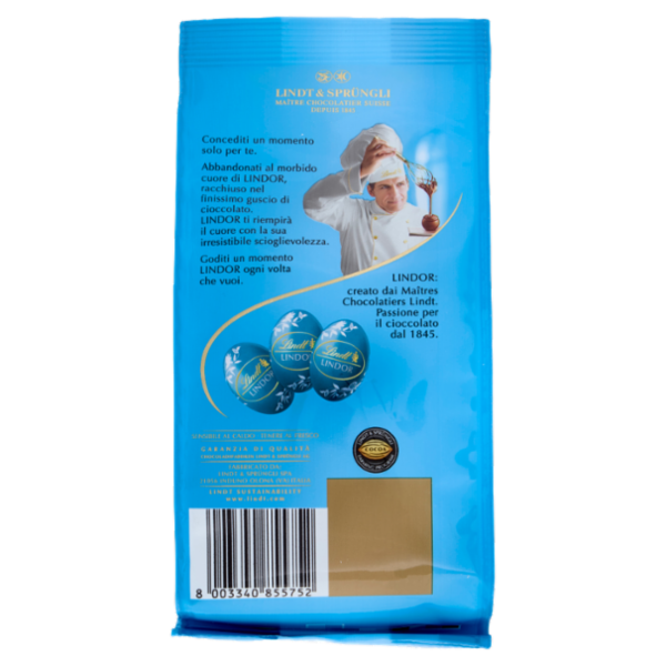 Lindt Lindor Bag Ovetti al Caramello Salato 180 g