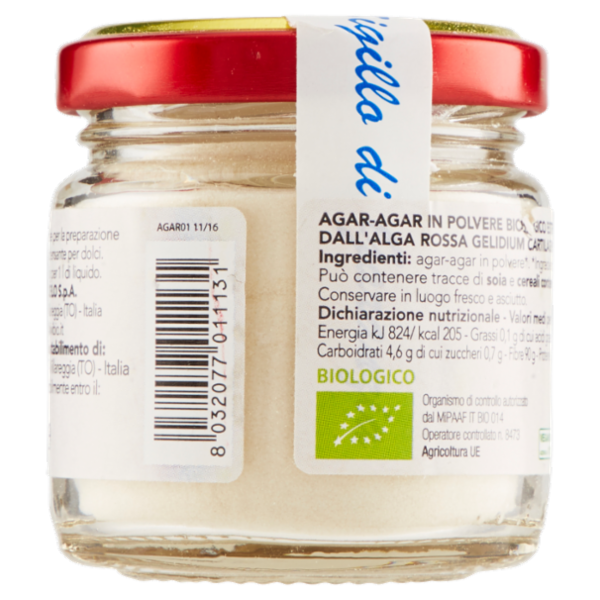 Vivibio Agar Agar in Polvere Bio 40 g