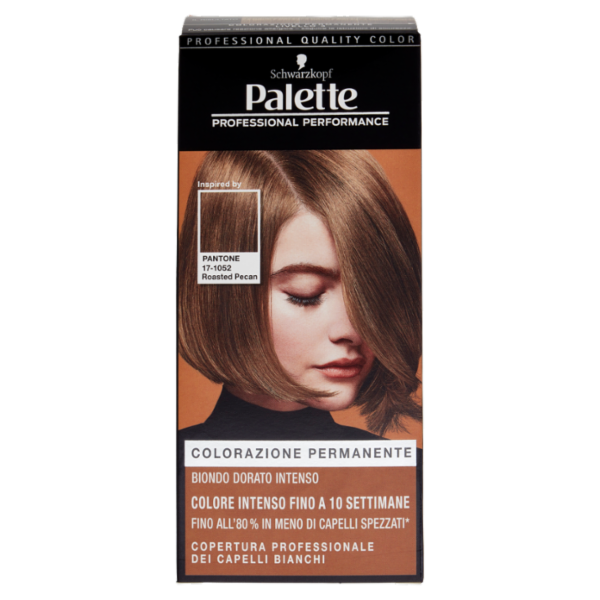 Palette Pantone 17-1052 Roasted Pecan Biondo Dorato Intenso