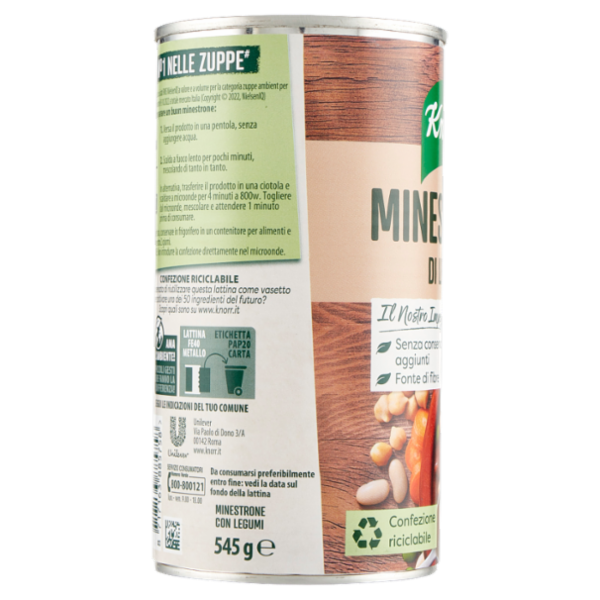 Knorr Minestrone di Legumi 545 g