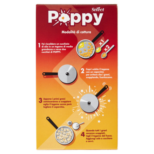 Select Poppy Mais per Popcorn 250 g