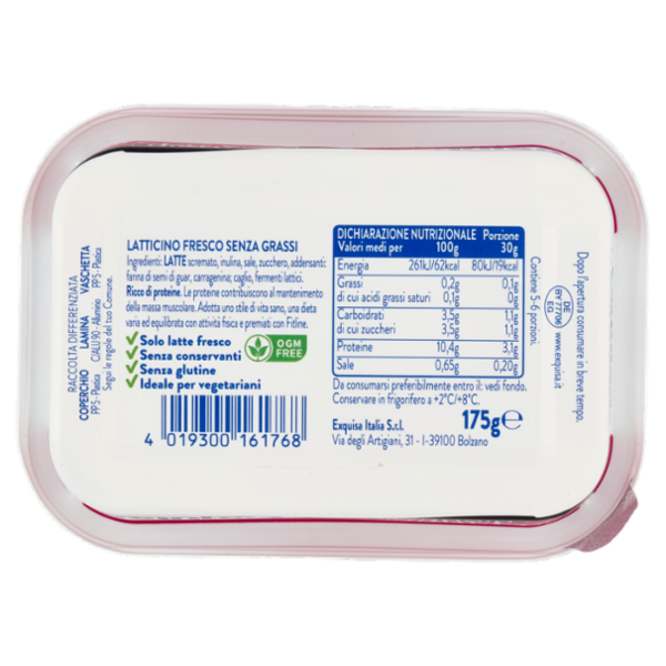 Exquisa il Fresco Cremoso Fitline Highpro 175 g