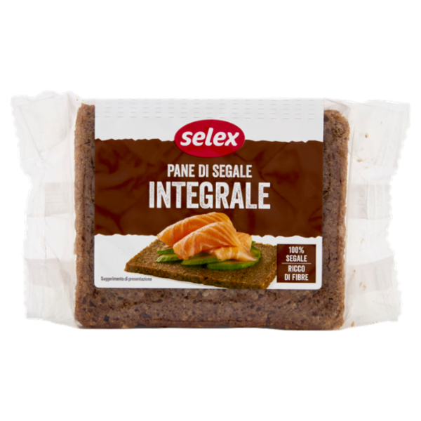 Selex Pane di Segale Integrale a Fette 500 g