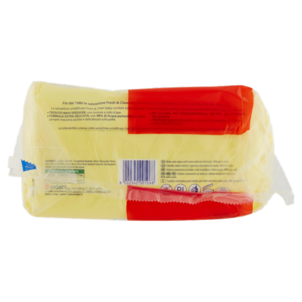 Fresh & Clean baby comfort Salviettine 2 x 72 pz