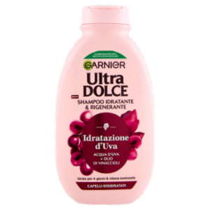Garnier Ultra Dolce Shampoo Idratante & Rigenerante Idratazione D'Uva 250 Ml