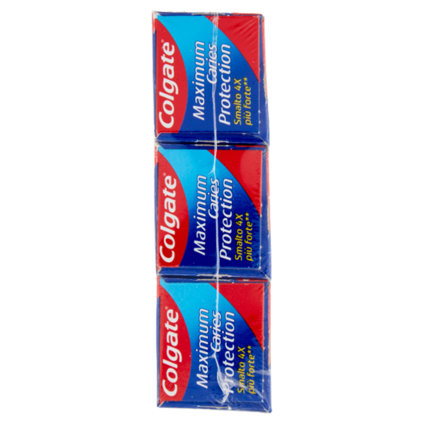 Colgate dentifricio Maximum Caries Protection, protezione carie 3x75 ml