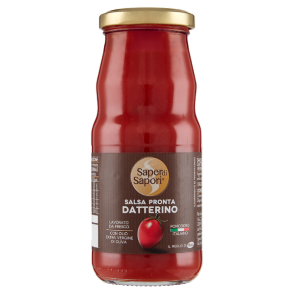 Selex Saper di Sapori Salsa Pronta di Pomodoro Datterino 350 g