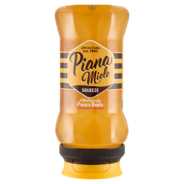 Piana Miele Squeeze Millefiori con Pappa Reale 380 g