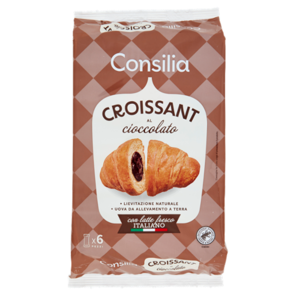Consilia Croissant al Cioccolato 6x50 g