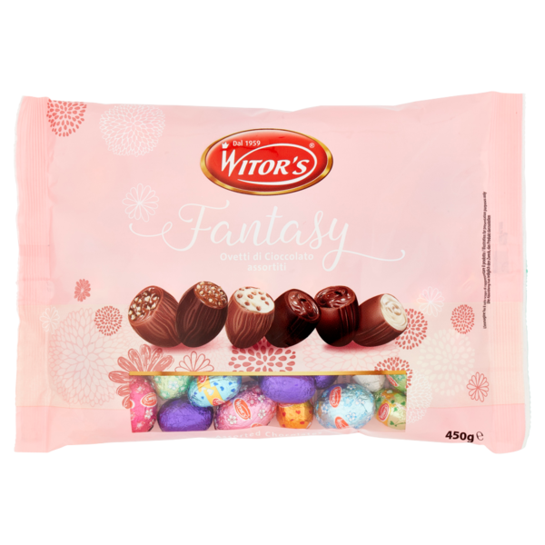 Witor's Fantasy Ovetti di Cioccolato assortiti 450 g