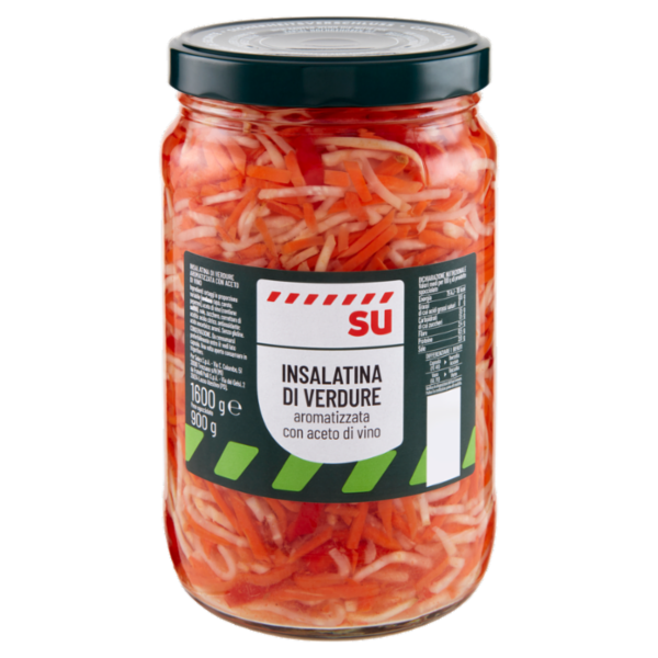 Sù Insalatina di Verdure Aromatizzata con Aceto di Vino 1,6 kg