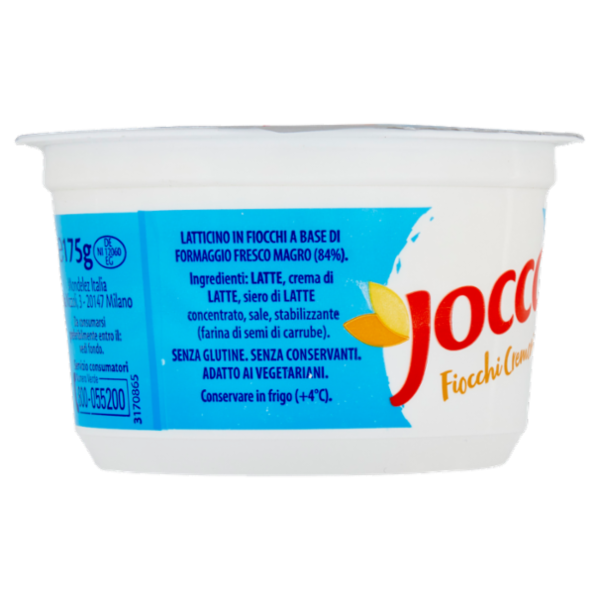 Jocca fiocchi di latte a base di formaggio fresco magro - 175 g