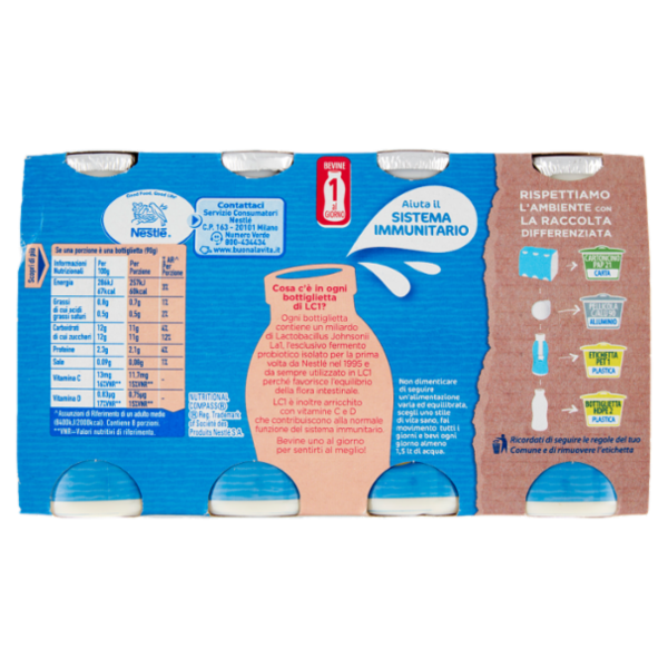 NESTLÉ LC1 con Probiotico Multifrutti 8 x 90 g