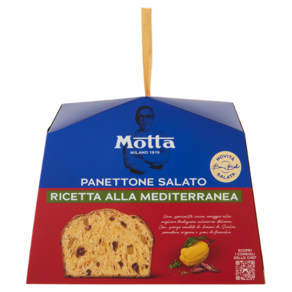 Motta Panettone Salato Ricetta alla Mediterranea 450 g