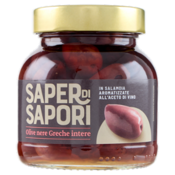 Selex Saper Di Sapori Olive Nere Greche In Salamoia 300 g