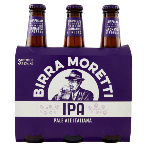 Birra Moretti IPA 3 x 33 cl