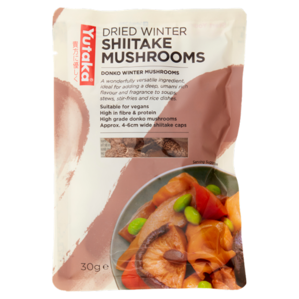 Yutaka Dried Winter Shiitake Mushrooms 30 g