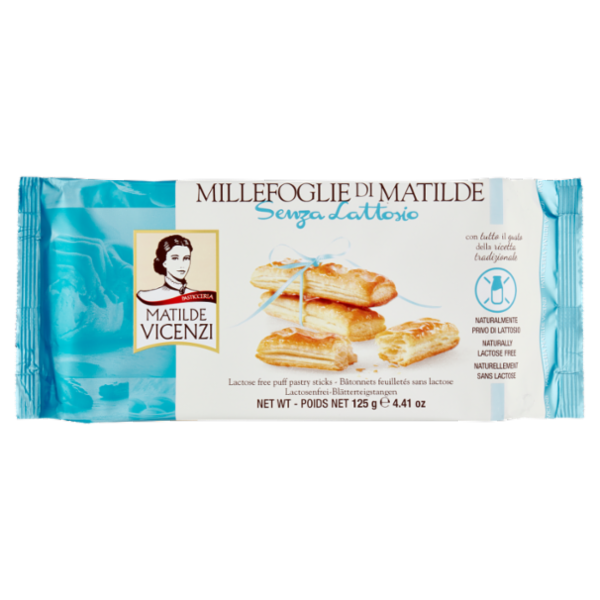 Pasticceria Matilde Vicenzi Millefoglie di Matilde Senza Lattosio 125 g