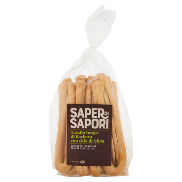Selex Saper di Sapori Tarallo Lungo di Barletta con Olio d'Oliva 400 g