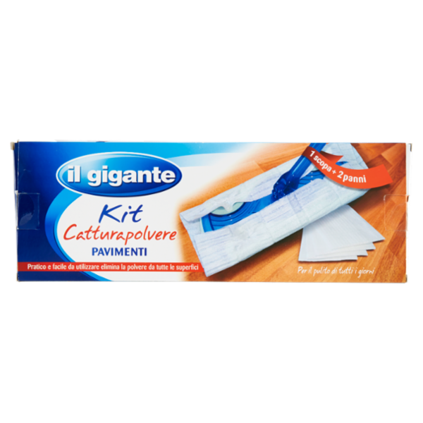 IL GIGANTE Kit Catturapolvere Pavimenti