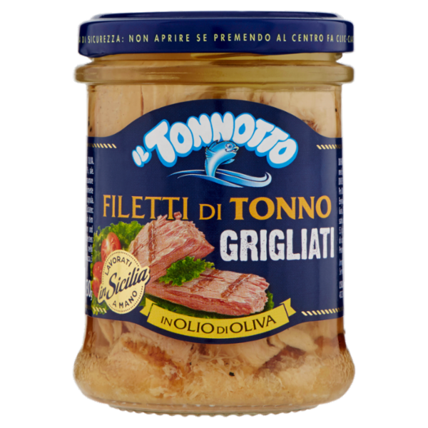 L'Isola d'Oro il Tonnotto Filetti di Tonno Grigliati 190 g