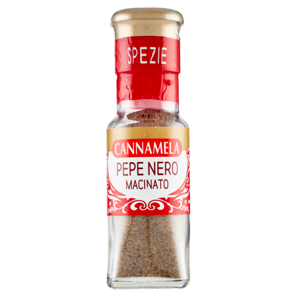 Cannamela Spezie Pepe Nero Macinato 50 g