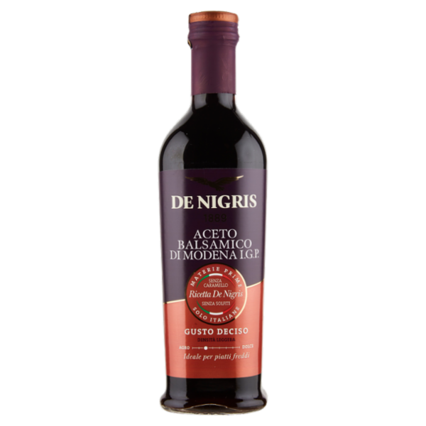 De Nigris Aceto Balsamico di Modena I.G.P. Gusto Deciso 500 ml