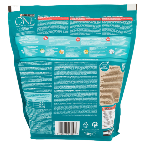 PURINA ONE Sterilcat Ricco in Salmone 1,5 kg