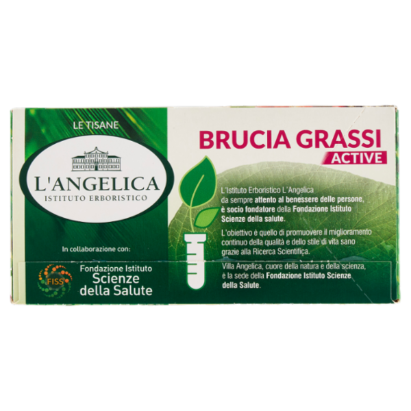 L'Angelica Le Tisane Brucia Grassi Active 18 Filtri 32,4 g