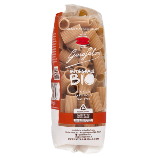 Garofalo Integrale Bio Mezze Maniche Rigate 5-32 500 g