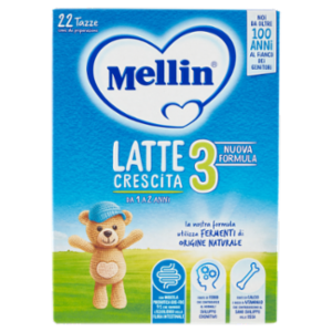 MELLIN 3 Latte Di Crescita In Polvere 2 x 400 g