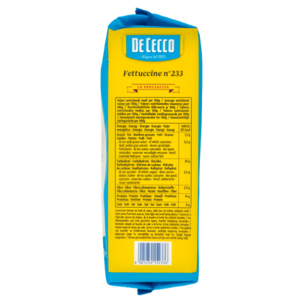 De Cecco Le Specialità Fettuccine n°233 500 g
