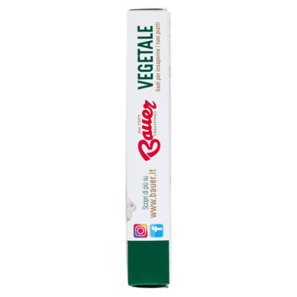 Bauer Vegetale Dadi per insaporire i tuoi piatti 8 x 10 g