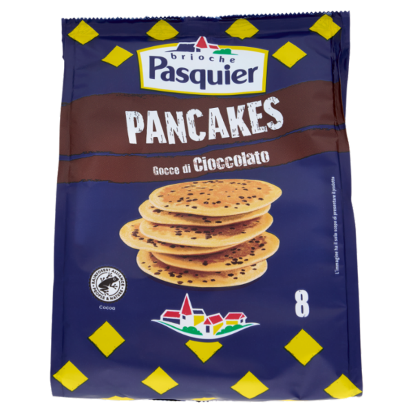 Brioche Pasquier Pancakes Gocce di Cioccolato 8 x 35 g