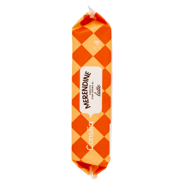 Consilia Merendine Farcite con Crema al Latte 8x35 g