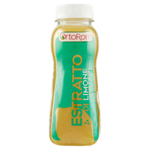 OrtoRomi Estratto di Limone menta e mela 250 ml