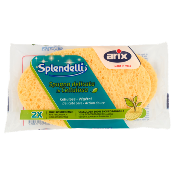 arix Splendelli Spugna delicata in Cellulosa 2 pz
